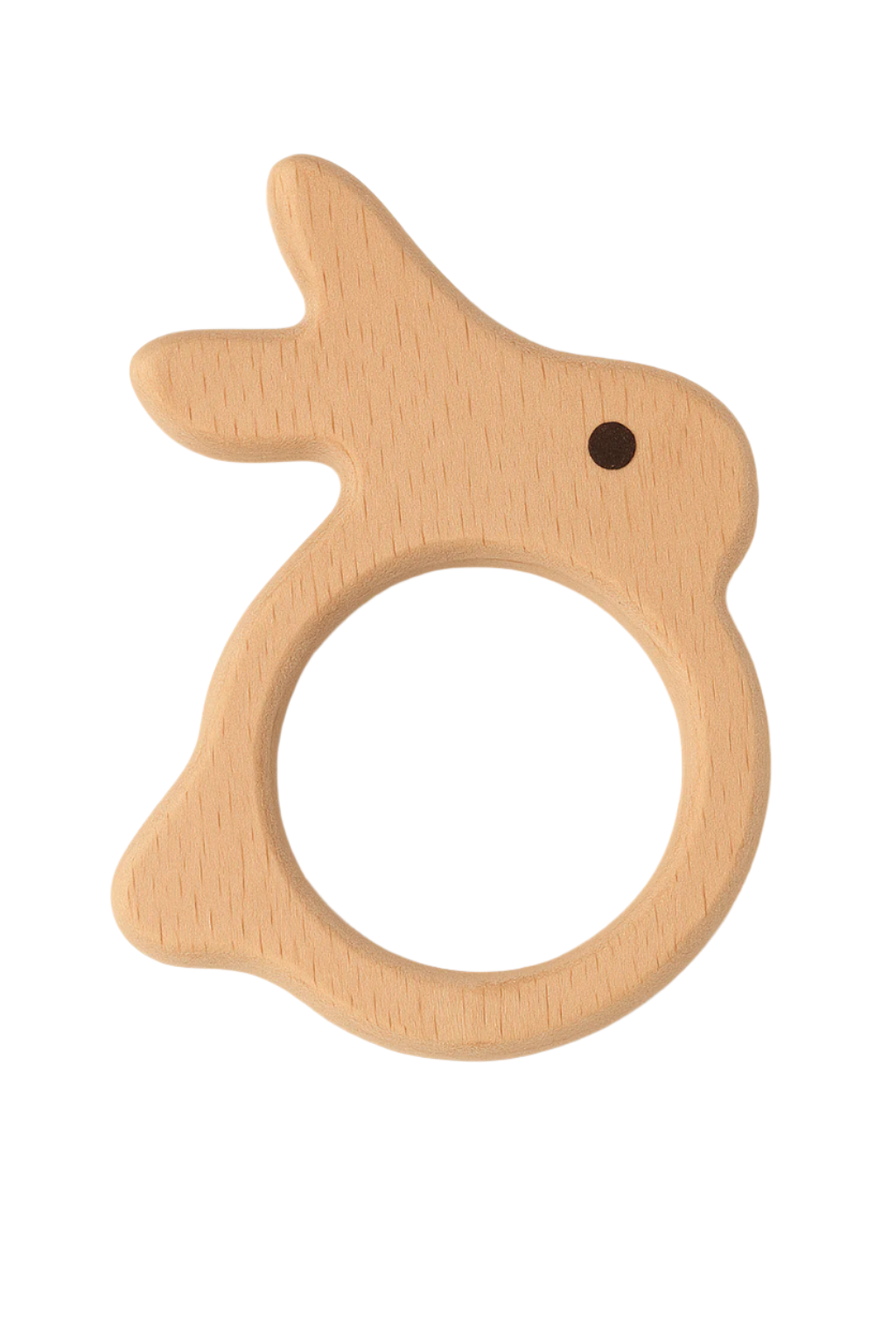 Wooden Rabbit Neem Teether - Littlebutti.com 