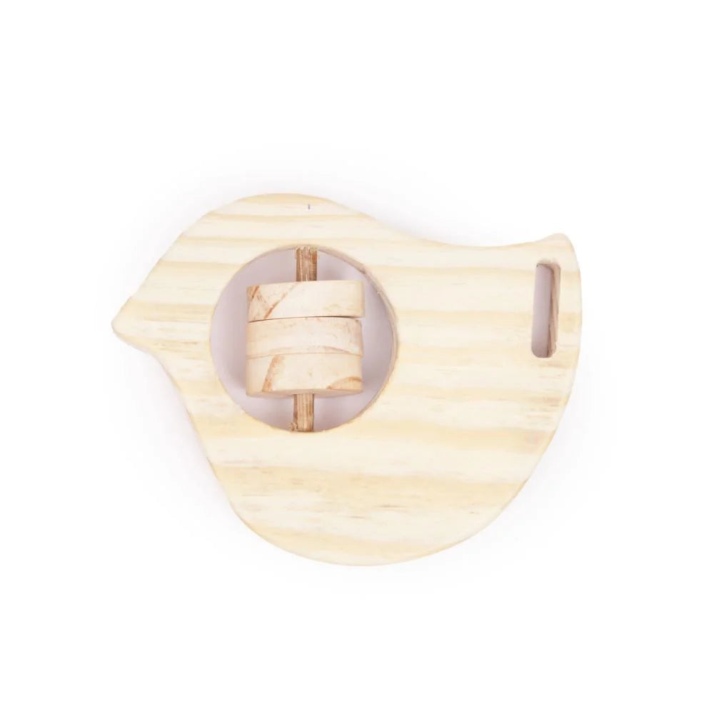 Wooden Rocking Potato Bird Rattle - Littlebutti.com 