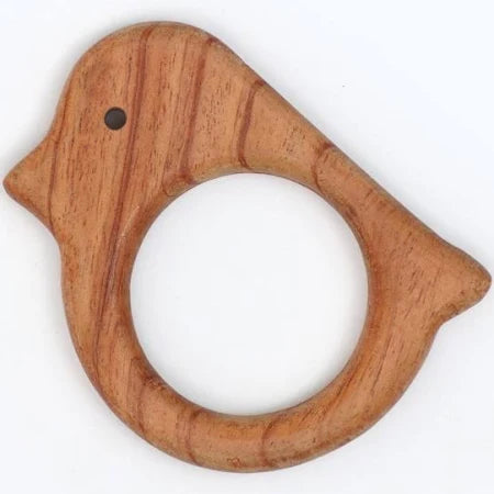 Wooden Parrot Neem Teether